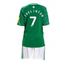 Newcastle United Joelinton #7 Koszulka Wyjazdowa dzieci 2025-26 Krótki Rękaw (+ krótkie spodenki)